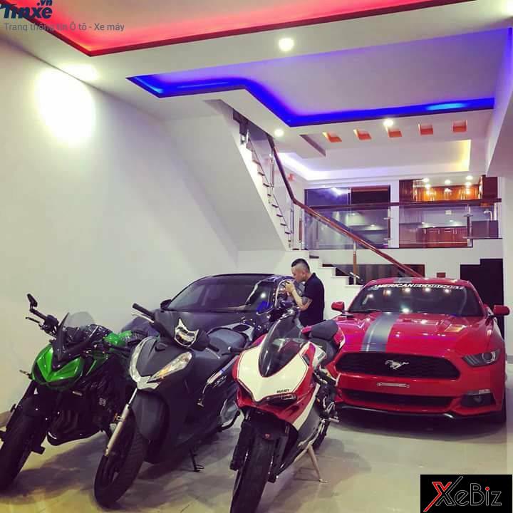 Bộ sưu tập xe phân khối lớn của biker Nha Trang mới tậu chiếc Ford Mustang thế hệ thứ 6
