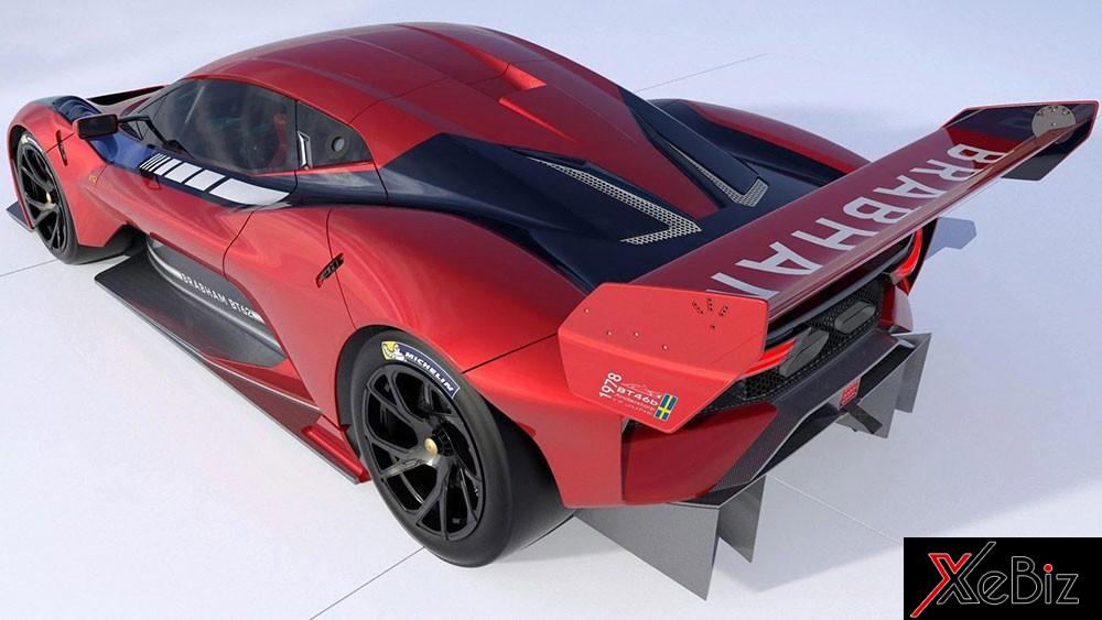 Brabham BT62 có lực ép xuống mặt đường lớn