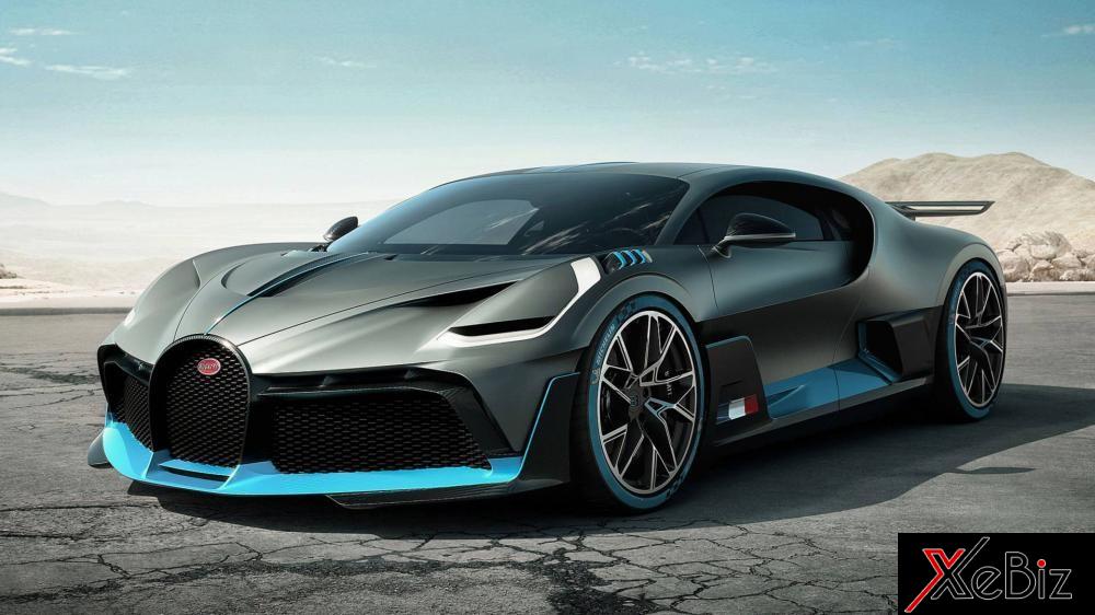Bugatti Divo sử dụng đèn pha nằm dọc thay vì ngang như Chiron