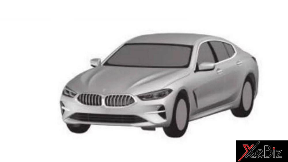 Hình ảnh đăng ký bản quyền thương hiệu của BMW 8-Series Gran Coupe