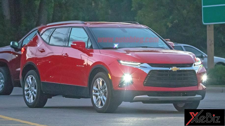 Thiết kế đầu xe hầm hố của Chevrolet Blazer 2019