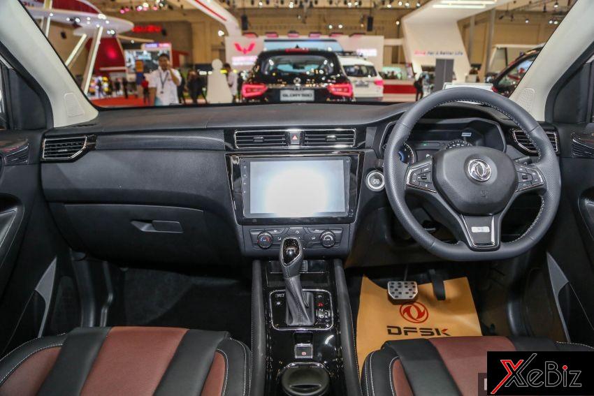 DFSK Glory 580 có nội thất khá là gọn gàng