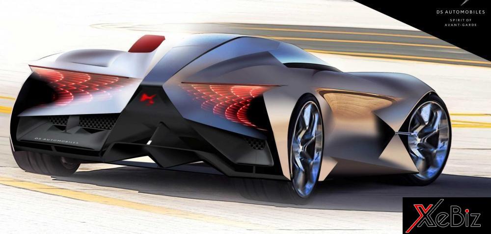 Khung gầm của DS X E-Tense bằng sợi carbon