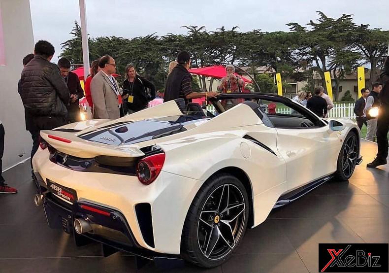 Hệ truyền động của 488 Pista Spider là khối động cơ V8 mạnh nhất trong lịch sử của Ferrari