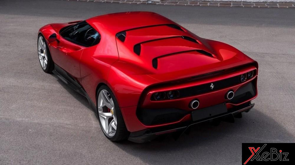 Thiết kế đuôi xe lạ mắt của Ferrari SP38