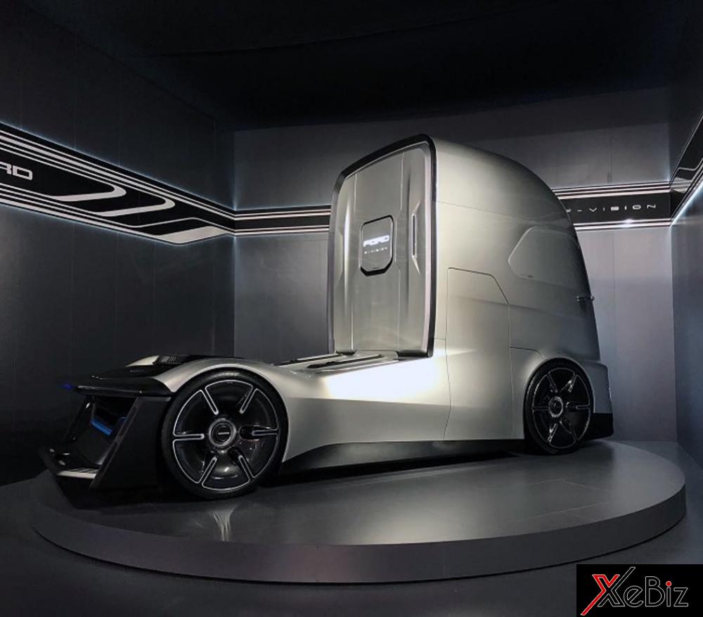 Ford F-Vision Future Truck khi không lắp rơ-moóc Ford F-Vision Future Truck khi không lắp rơ-moóc