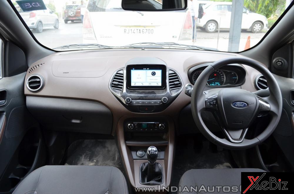 Nội thất của Ford Freestyle 2018 tại Ấn Độ