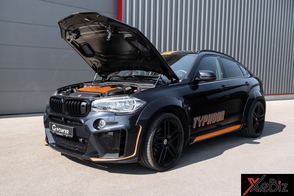 G-Power X6 M Typhoon có động cơ mạnh 740 mã lực và 980 Nm