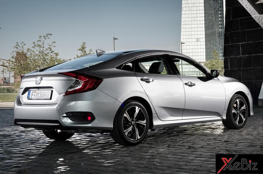 Honda Civic Sedan 2018 tại Anh có 3 bản trang bị