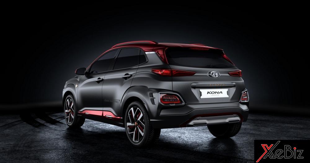 Phía mặt sau của Kona Iron Man Edition