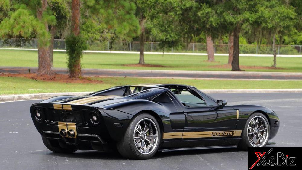 Ford GTX1 sắp xuất hiện tại cuộc đấu giá của Mecum Auctions có bộ áo màu đen