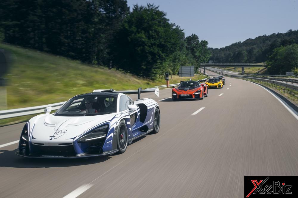 David Kyte có chuyến trải nghiệm đầu tiên với chiếc McLaren Senna mang số thứ tự 001/500