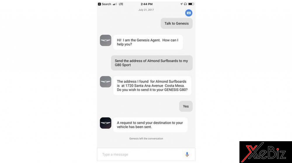 Kiểm soát xe bằng giọng nói với ứng dụng mới của Genesis 6 Kiểm soát xe bằng giọng nói với ứng dụng mới của Genesis 7