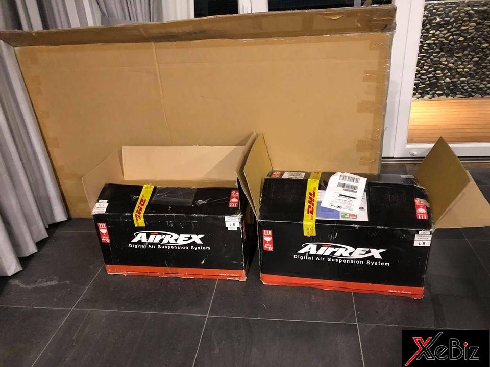 Còn đây là phuộc nâng hạ gầm của Air Rex Còn đây là phuộc nâng hạ gầm của Air Rex