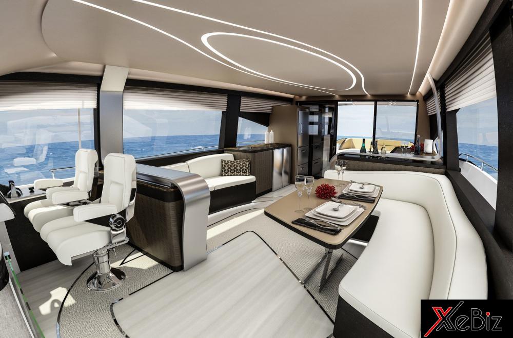 Trang bị cao cấp bên trong tầng thượng của chiếc du thuyền hạng sang Lexus LY650. Trang bị cao cấp bên trong tầng thượng của chiếc du thuyền hạng sang Lexus LY650.