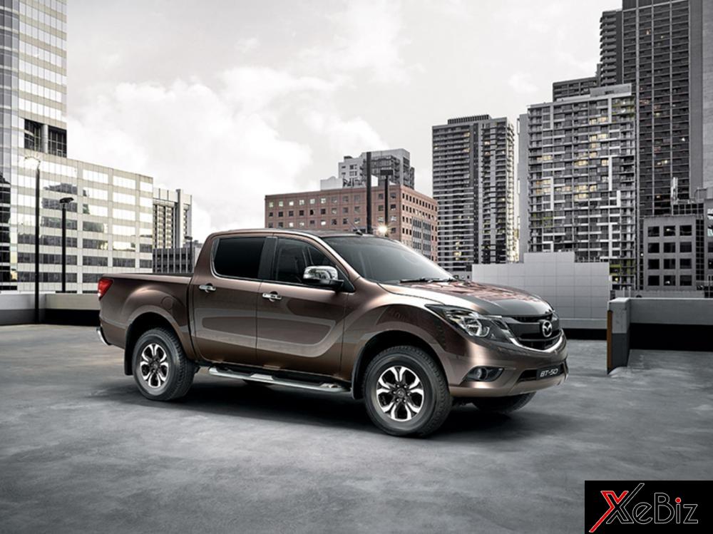Mazda BT-50 2018 với một số nâng cấp về ngoại thất.