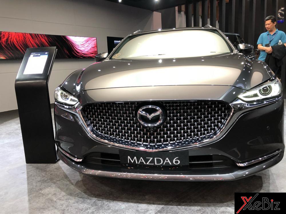 Cận cảnh thiết kế đầu xe mới của Mazda6 2018