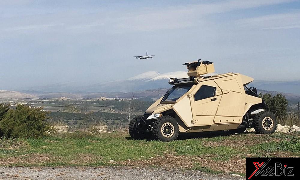 Plasan Yagu đi kèm thiết bị bay drone