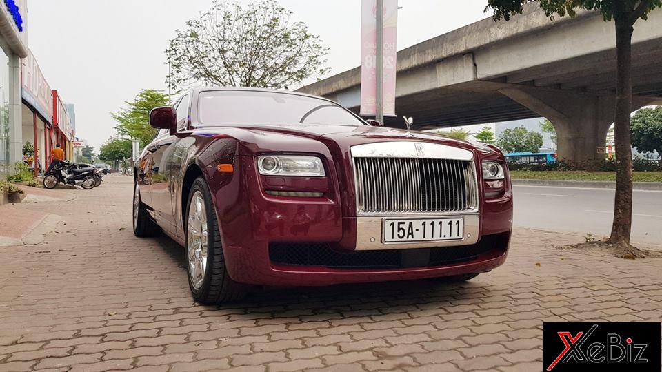 Rolls-Royce Ghost đời cũ mang biển ngũ quý 1 của Hải Phòng Rolls-Royce Ghost đời cũ mang biển ngũ quý 1 của Hải Phòng