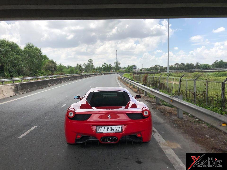 Đây là ngoại hình chiếc Ferrari 458 Italia lúc nguyên bản