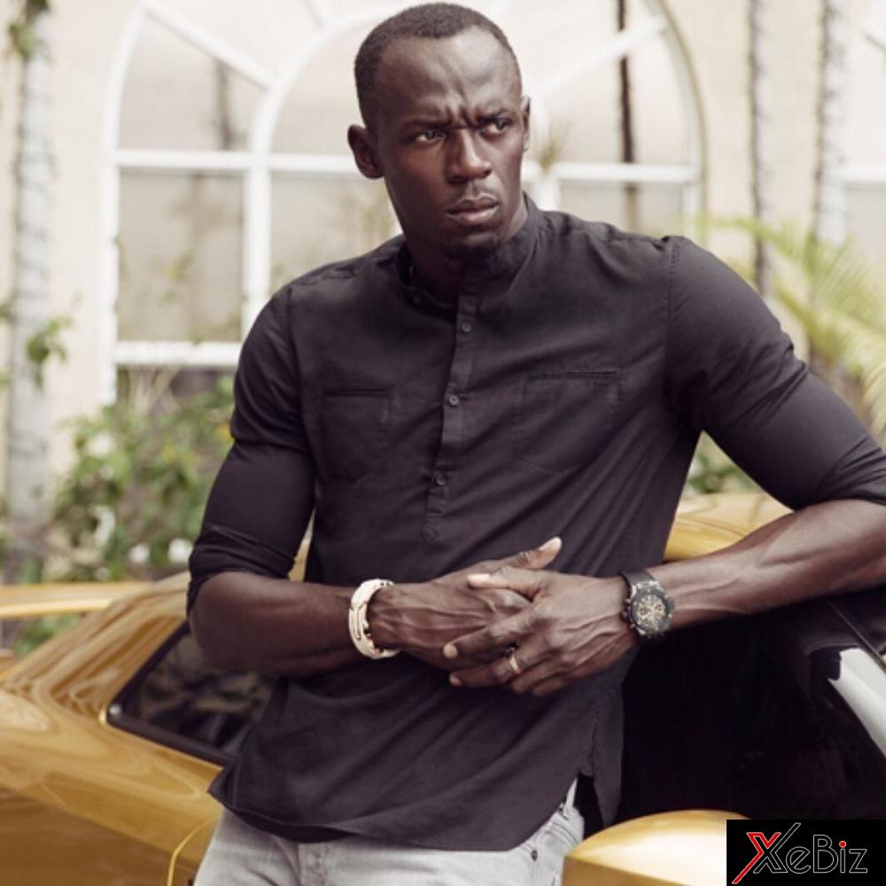 Vận động viên Usain Bolt đeo vòng tay kiêm khóa ô tô đắt nhất của Senturion