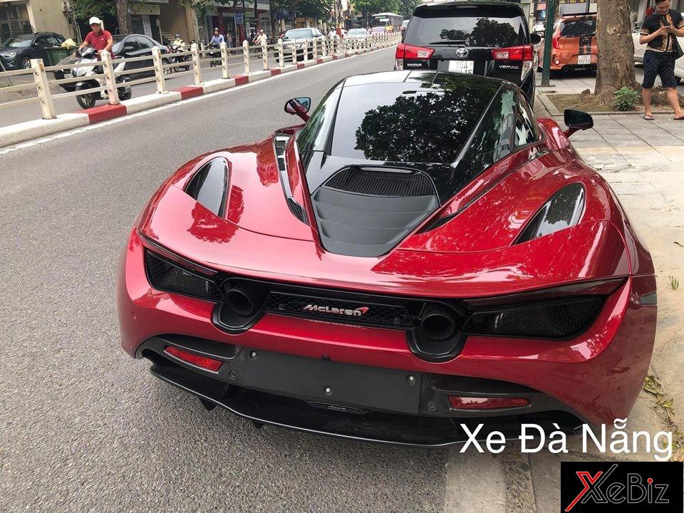 Siêu phẩm màu đỏ Memphis sẽ sớm được đem vào Sài thành hội ngộ cùng chiếc McLaren 720S màu trắng Glacier