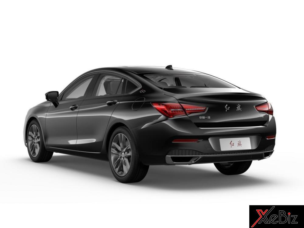 Cận cảnh thiết kế đuôi xe của Hồng Kỳ H5 60th Anniversary Edition