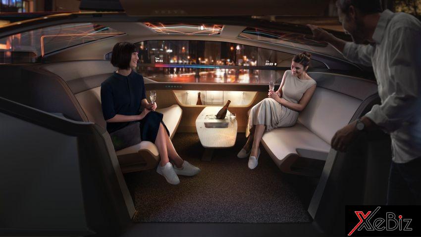 Concept Volvo 360c tự lái: đối thủ của ngành hàng không trong tương lai