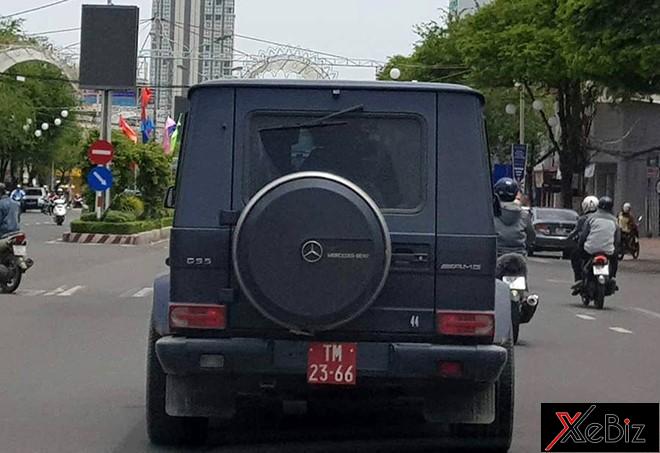 Chiếc Mercedes-Benz G55 AMG lúc còn mang biển kiểm soát quân đội lăn bánh trên đường phố Cần Thơ đã gây xôn xao cộng đồng mạng