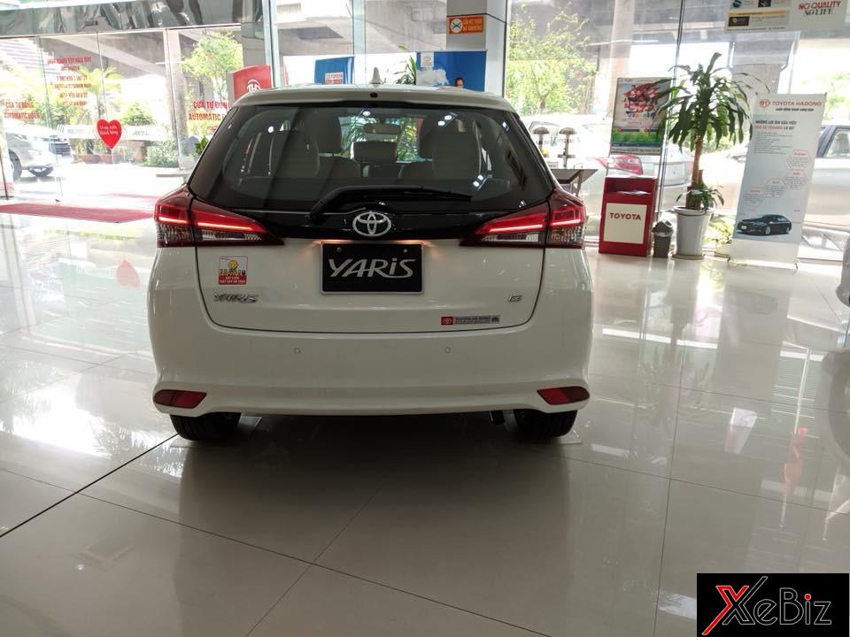 Thiết kế đuôi xe mới của Toyota Yaris 2018