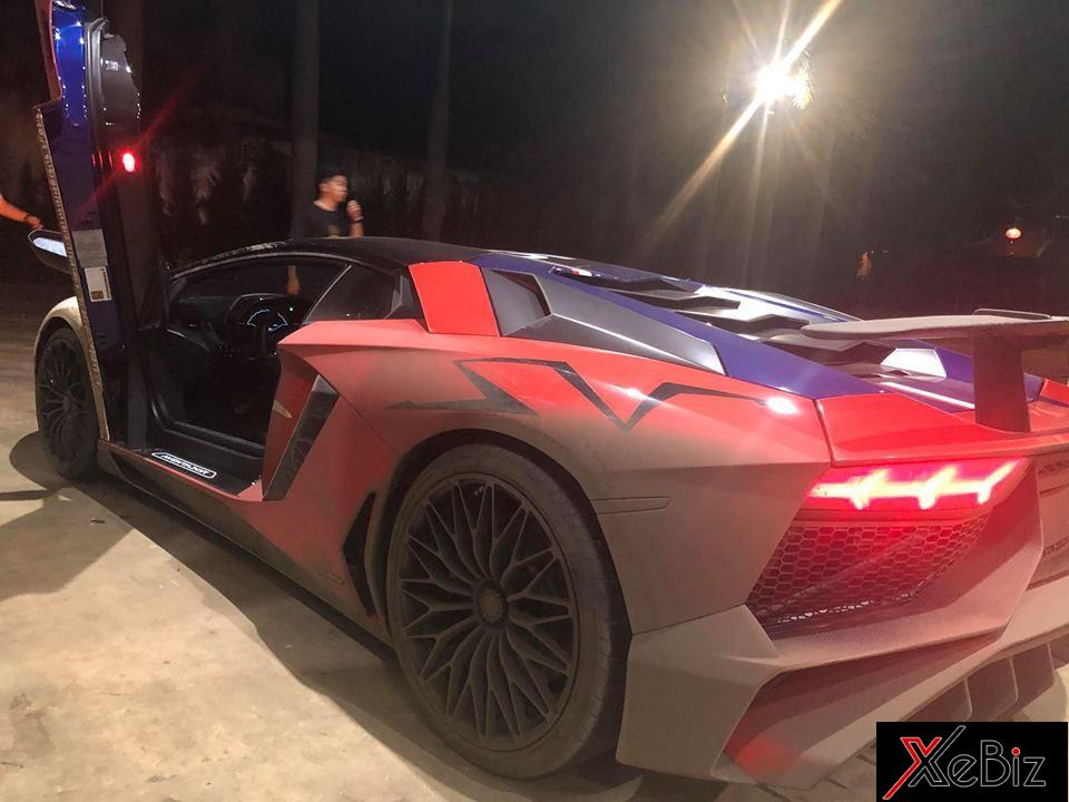 Minh Nhựa cũng có mặt tại hành trình Car & Passion 2018 trên chiếc Lamborghini Aventador LP750-4 SV