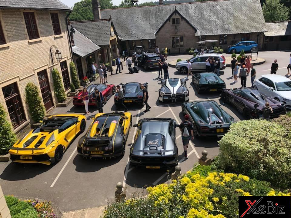 Dàn siêu xe đủ màu sắc của giới nhà giàu thế giới tại London Dàn siêu xe đủ màu sắc của giới nhà giàu thế giới tại London