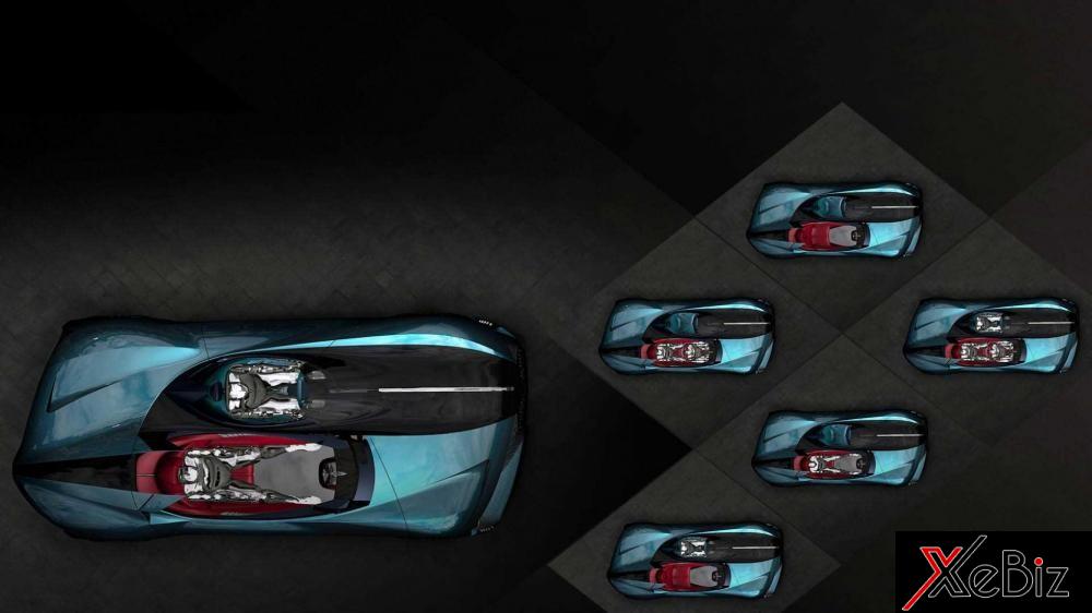 Cấu hình ghế của DS X E-Tense