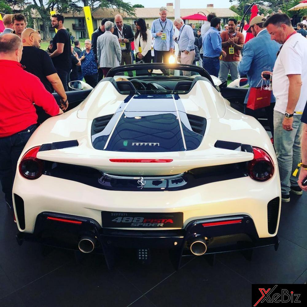 Dù nặng hơn 100 kg so với Ferrari 488 Pista, phiên bản mui trần này vẫn có các thông số động cơ ấn tượng như bản Coupe