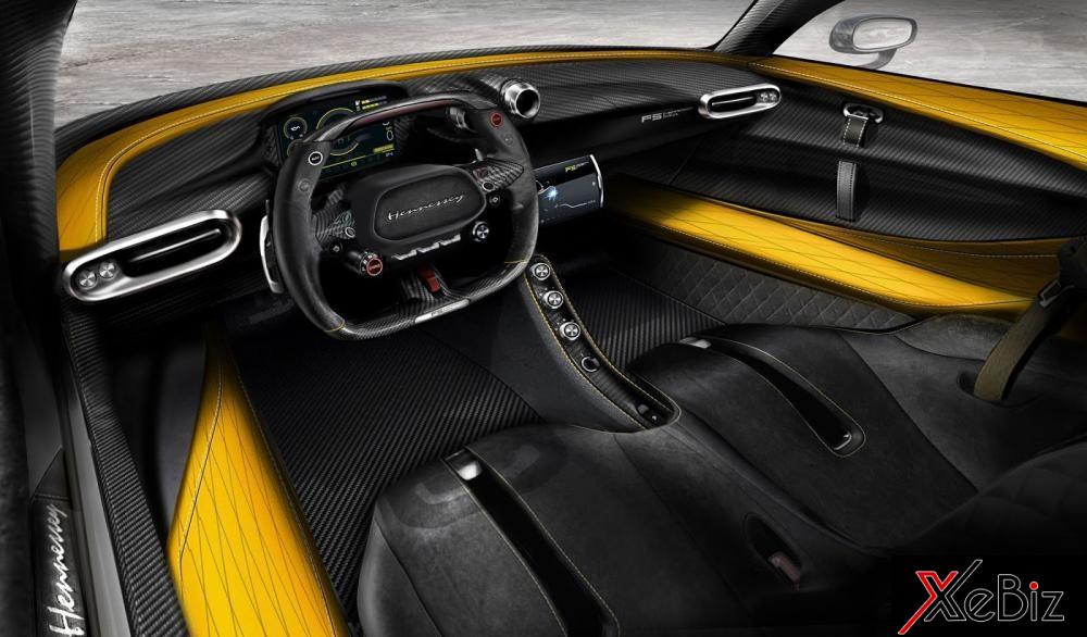 Nội thất của Hennessey Venom F5