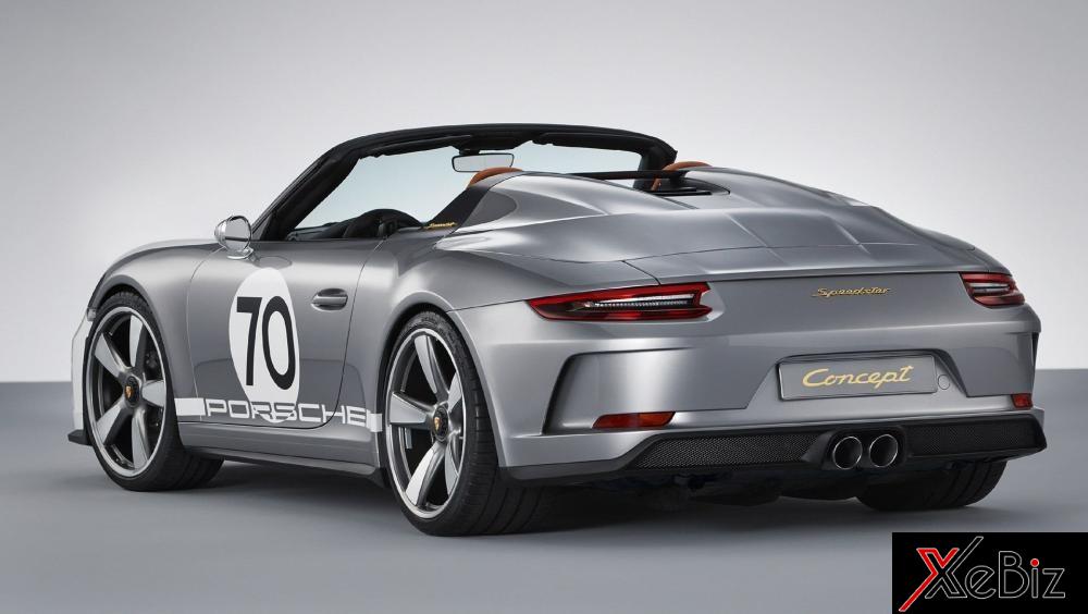 Thân vỏ phía sau mang thiết kế bong bóng đôi Thân vỏ phía sau mang thiết kế bong bóng đôi