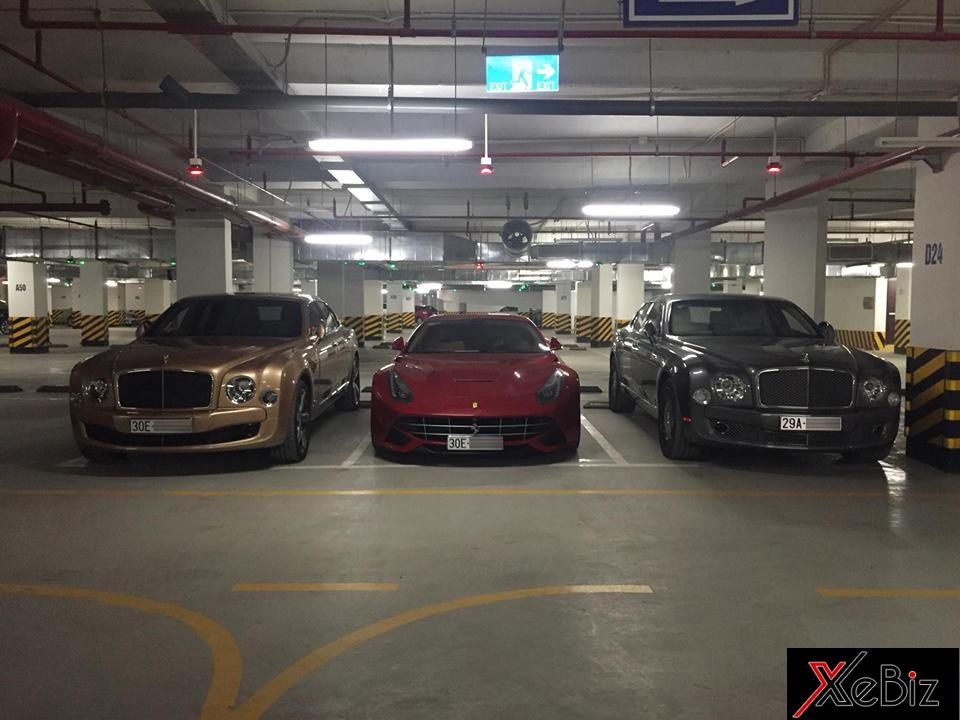 Siêu ngựa này bị kẹp giữa 2 chiếc Bentley Mulsanne Speed và bản tiêu chuẩn Siêu ngựa này bị kẹp giữa 2 chiếc Bentley Mulsanne Speed và bản tiêu chuẩn