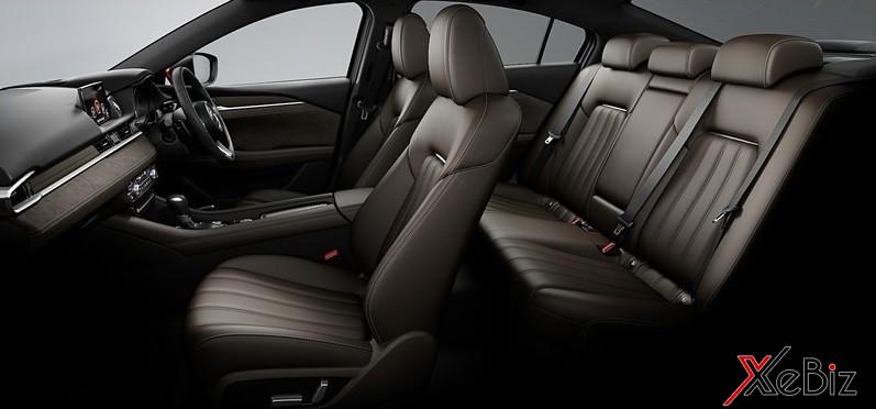 Ghế trước và sau của Mazda6 2018 đều được tái thiết kế Ghế trước và sau của Mazda6 2018 đều được tái thiết kế