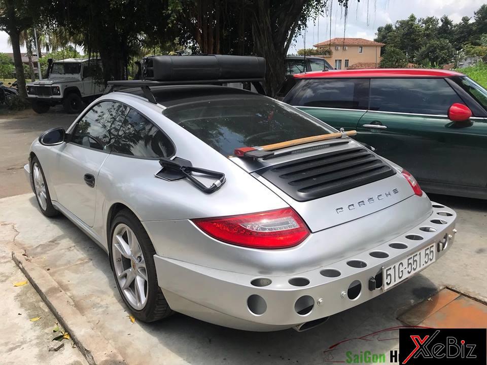 Cách độ này giúp các xe không bị hư hỏng phần cản va trước/sau mỗi khi đi trèo đèo hay lội suối