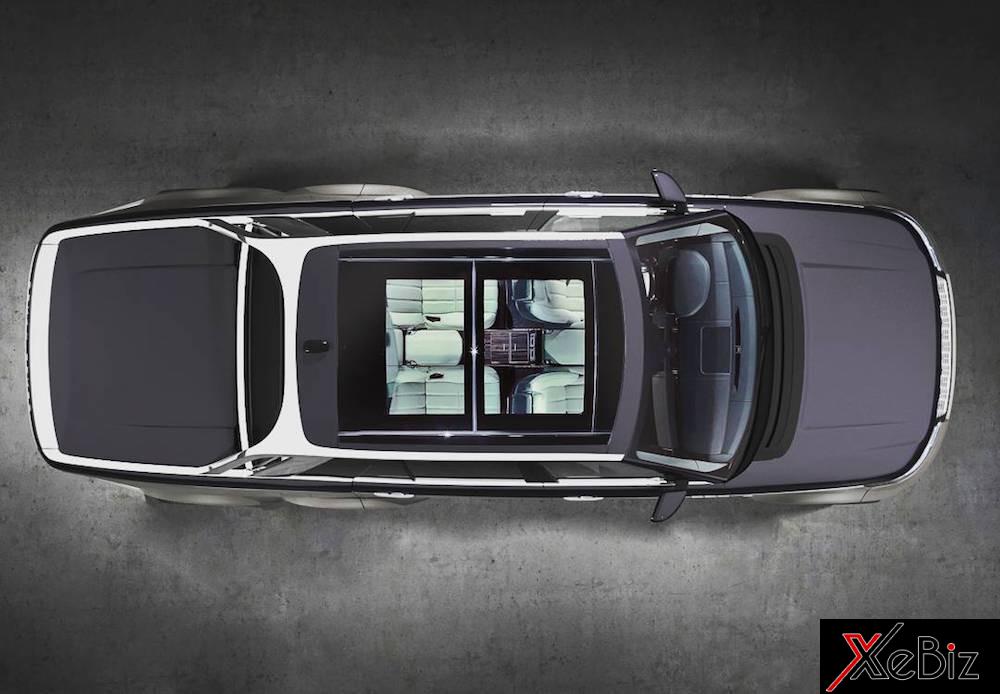 Range Rover 6x6 có cả thùng xe bán tải phía sau Range Rover 6x6 có cả thùng xe bán tải phía sau