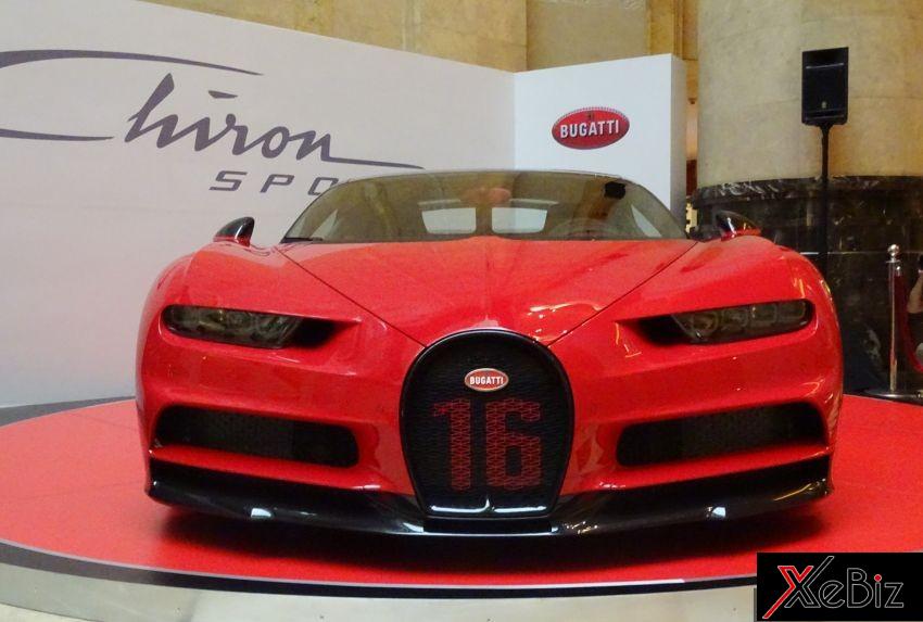 Bugatti Chiron Sport nhẹ hơn 18 kg so với Chiron tiêu chuẩn