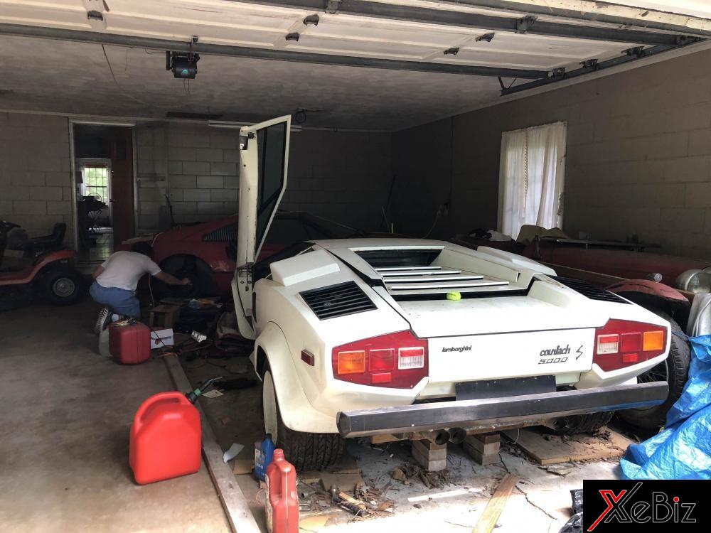 Lamborghini Countach bị bỏ rơi 20 năm qua thuộc bản LP500 S với chỉ đúng 321 chiếc được sản xuất trên toàn thế giới