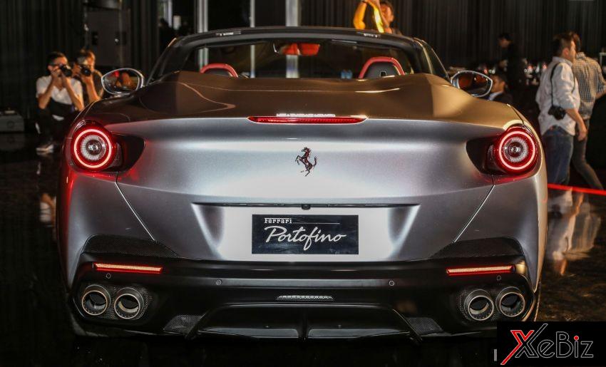 Cận cảnh thiết kế đuôi xe của Ferrari Portofino Cận cảnh thiết kế đuôi xe của Ferrari Portofino