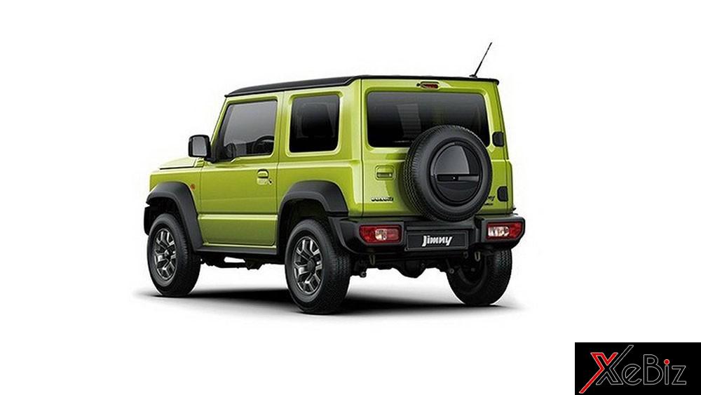 Suzuki Jimny Sierra 2019 với bộ vành khác biệt