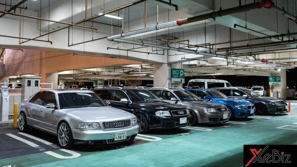 Gia đình&nbsp;Audi xếp hàng bên nhau