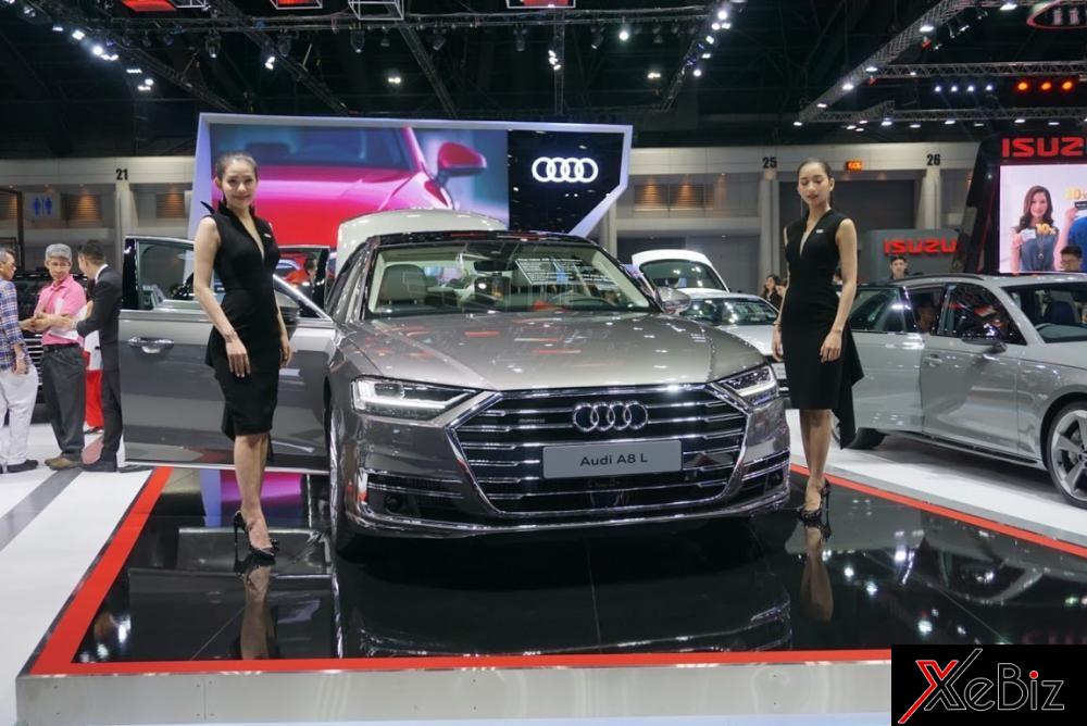 Audi A8L thế hệ mới ra mắt trong triển lãm ô tô Bangkok 2018 Audi A8L thế hệ mới ra mắt trong triển lãm ô tô Bangkok 2018