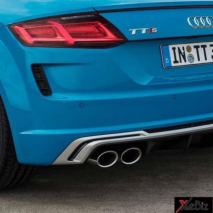 Hốc gió mới ngay sau bánh sau của Audi TTS 2019 Hốc gió mới ngay sau bánh sau của Audi TTS 2019