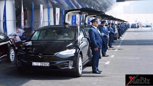 50 xe điện hạng sang Tesla dùng làm… taxi ở Dubai Xe điện Tesla