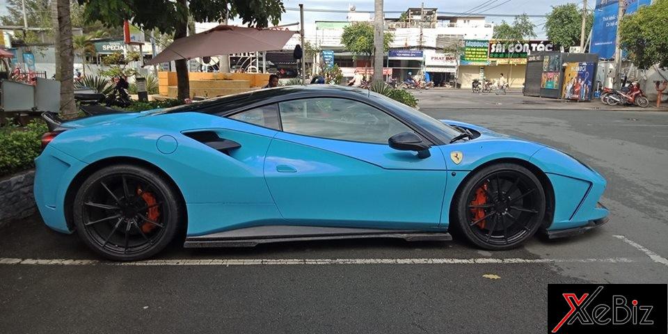 Siêu xe Ferrari 488 GTB độ body kit SVR đã được chủ nhân cho thay mâm độ Siêu xe Ferrari 488 GTB độ body kit SVR đã được chủ nhân cho thay mâm độ