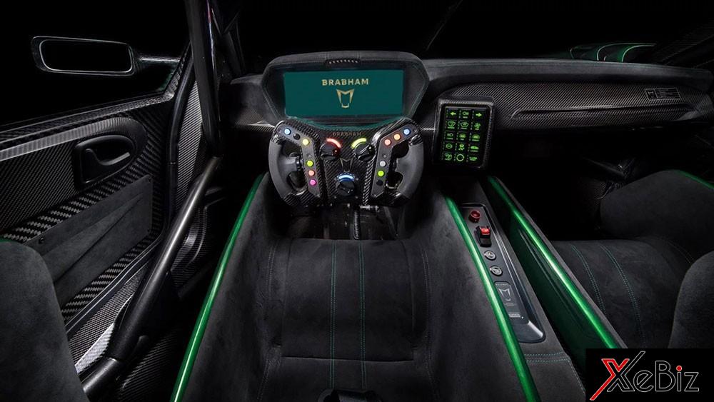 Nội thất đơn giản của Brabham BT62